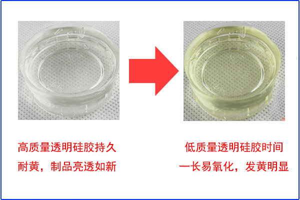 高透硅膠制品發(fā)黃，你可接受？